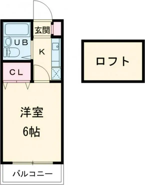 ドリーミー立川 2階階 間取り