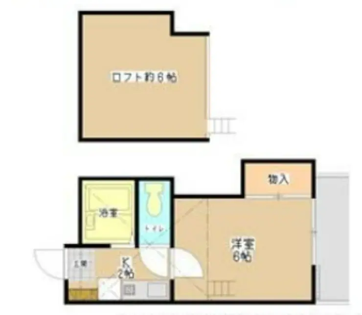 サザンハイツ 2階階 間取り