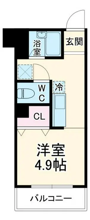 グレイスコート武蔵小杉 3階階 間取り