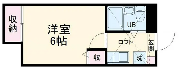 ヨーロピアン千代田 1階階 間取り