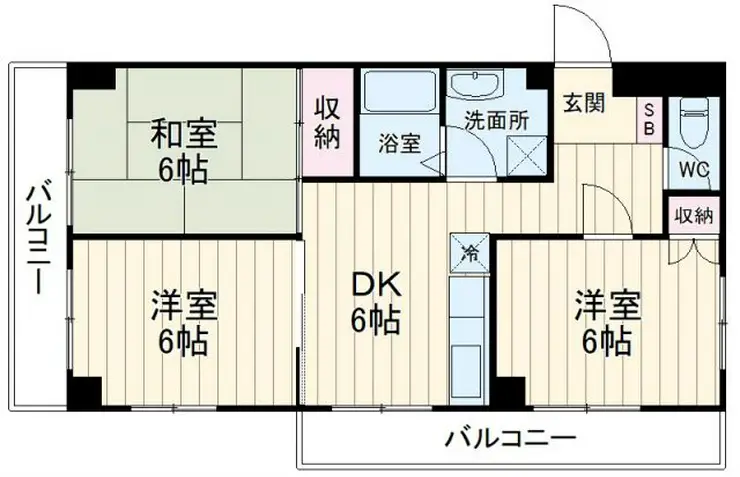 サンクレスト 1階階 間取り