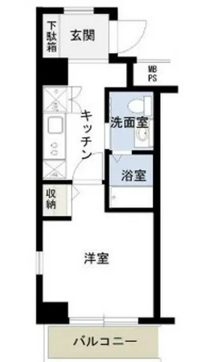 クレアシオン目黒不動前 3階階 間取り