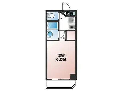 第7小島ビル(ワンルーム/2階)の間取り写真