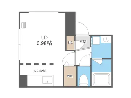 シュナクランツ(1K/3階)の間取り写真