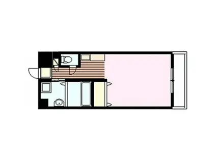 GRANーS 葵(ワンルーム/4階)の間取り写真