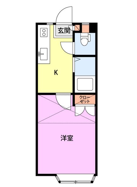 LOFT(1K/1階)の間取り写真