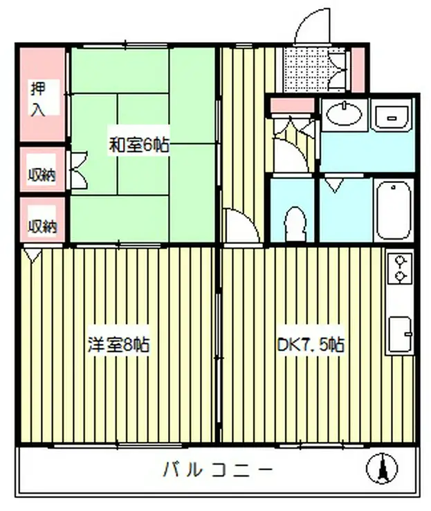 パールハウス 1階階 間取り