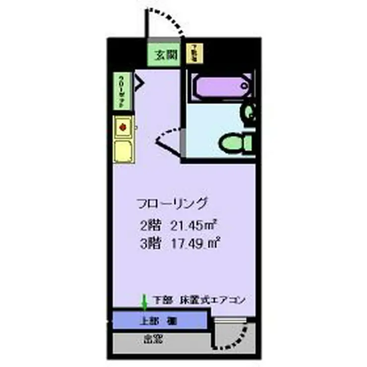 ノアール 2階階 間取り