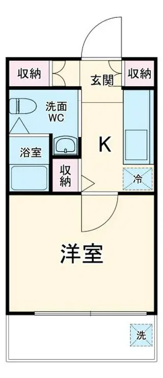 スターダスト相模 4階階 間取り