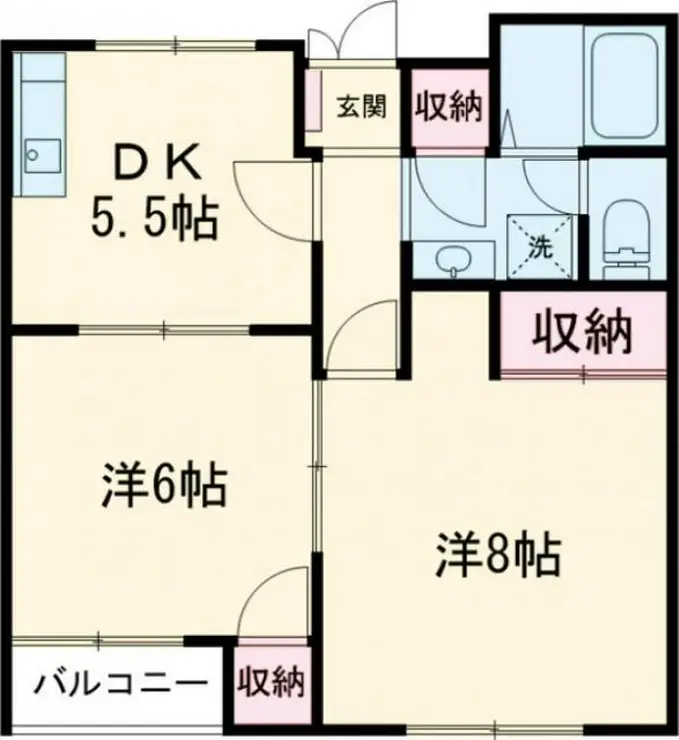 グリーンピア 1階階 間取り
