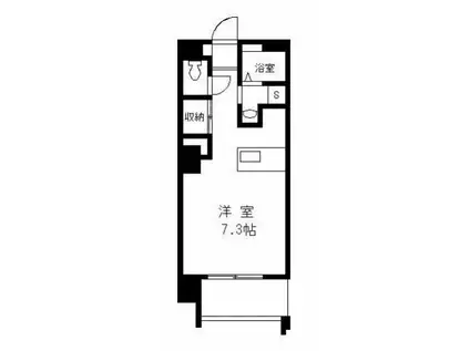 HISTORY(ワンルーム/2階)の間取り写真