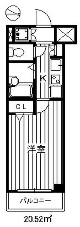 スカイコート練馬平和台 5階階 間取り