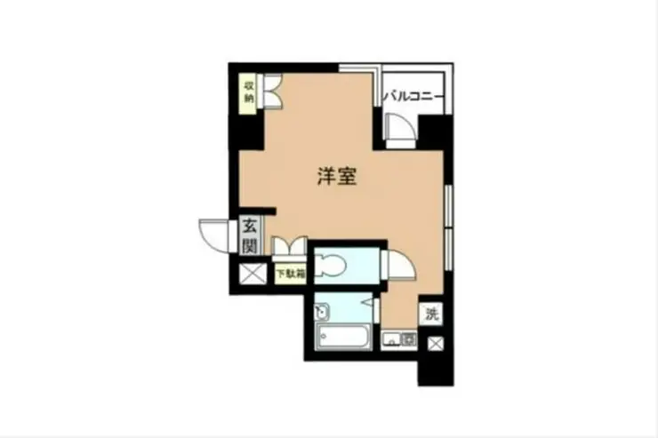 リブハピネス横浜関内 4階階 間取り