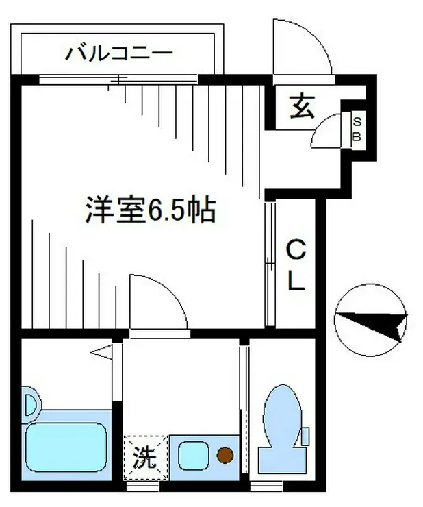 プレザント中野 1階階 間取り