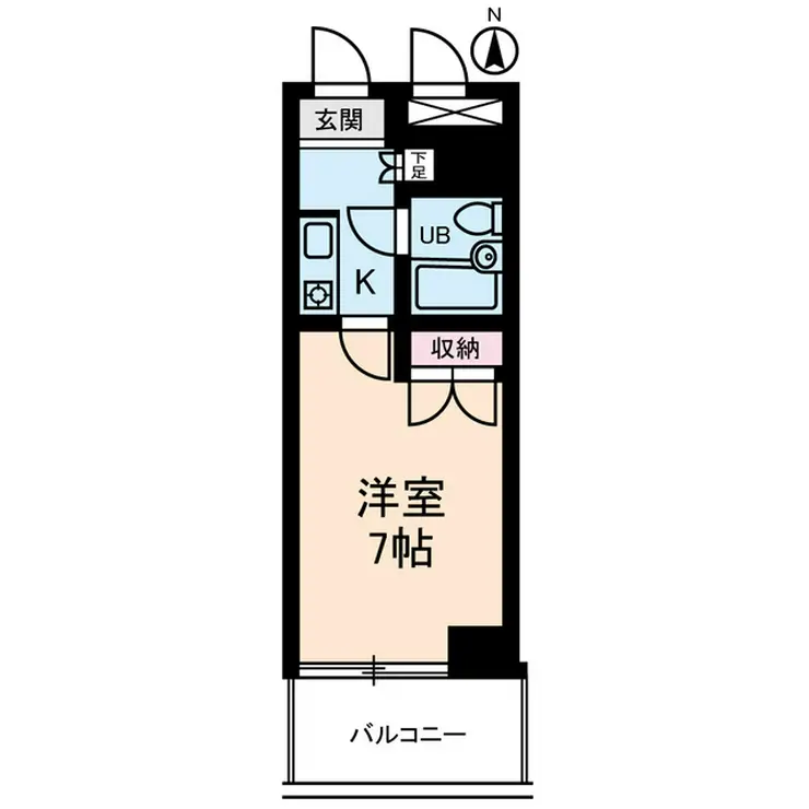 21オギサカ志村坂上 8階階 間取り