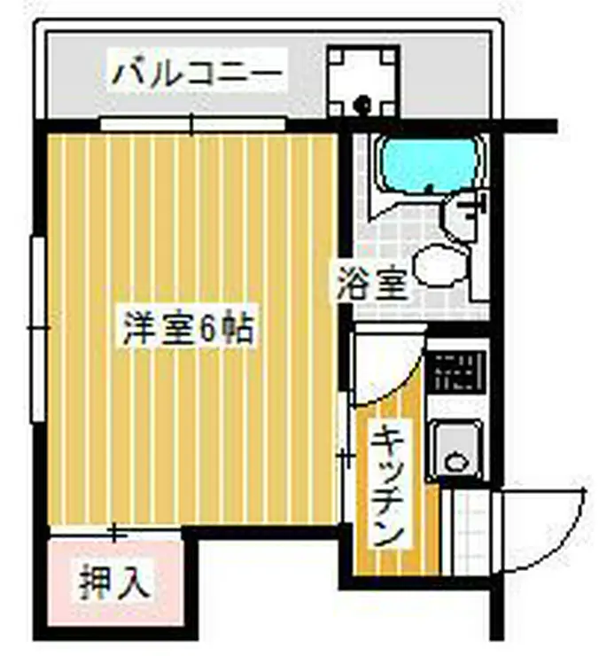 雅ハイツ 2階階 間取り