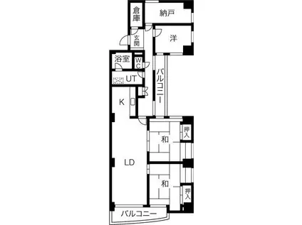 MISTRAL姫路駅南(4LDK/6階)の間取り写真
