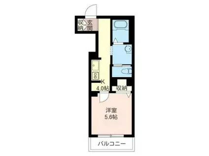 DREAMIO EMA(1K/1階)の間取り写真