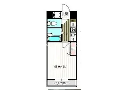 FORYOU塚本(1K/5階)の間取り写真