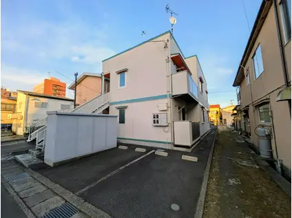 コーポ大沢10号棟(2DK/2階)の外観写真