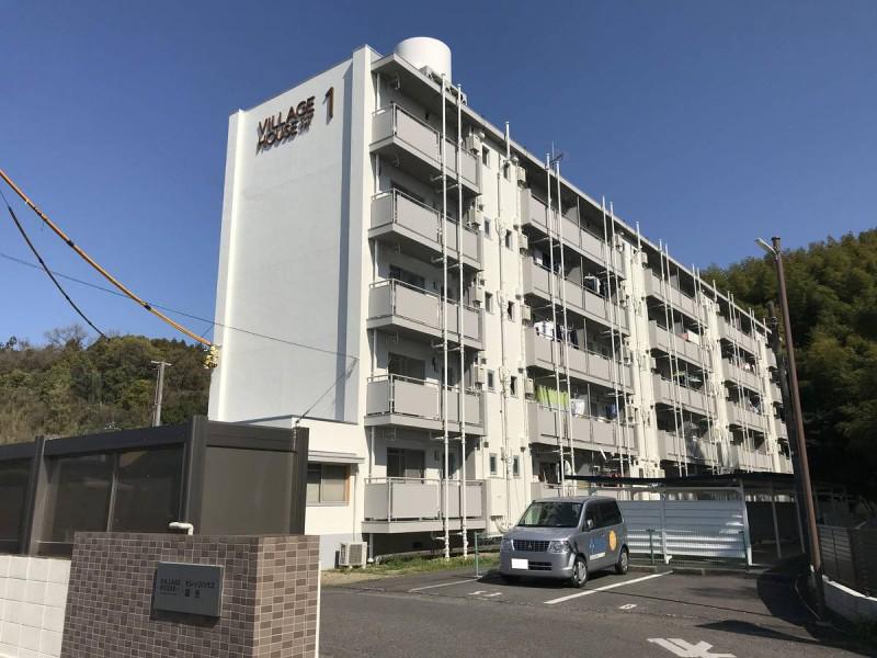 ビレッジハウス国分1号棟(2K/5階)の外観写真