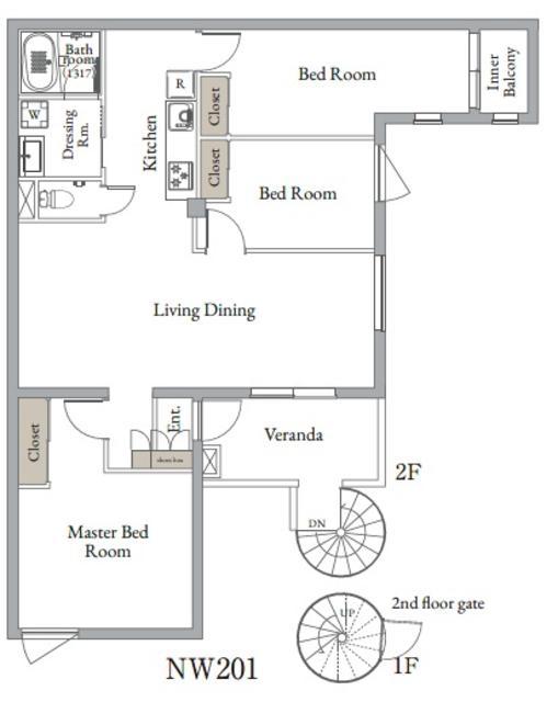 ベルメゾン中村橋ノース　NE