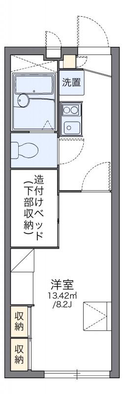 レオパレスヴィブアン(1K/2階)の間取り写真