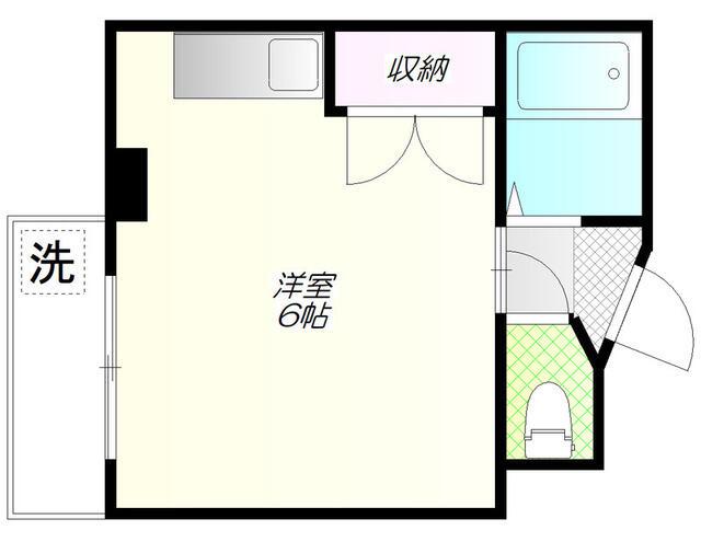 フジマツ第3ビル(ワンルーム/3階)の間取り写真