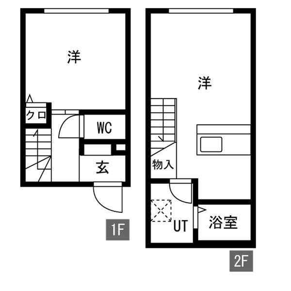 THE CLASS GRAND RESIDENCE(1LDK/1階)の間取り写真