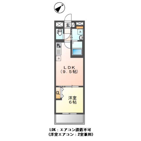 小茂根3丁目マンション工事(1LDK/1階)の間取り写真