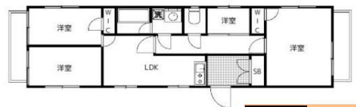 サン田端(3LDK/8階)の間取り写真