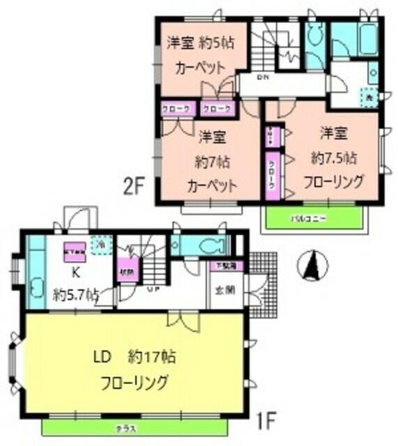 東急田園都市線 駒沢大学駅 徒歩5分 2階建 築38年