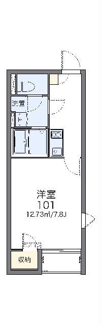 レオネクスト杉並(1K/1階)の間取り写真